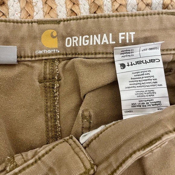 Pair of Woman’s Carhartt Pants Size 10 - Picture 3 of 4